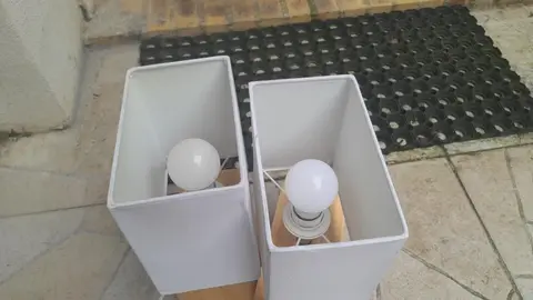 lot de 2 lampes de chevet