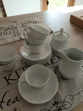ensemble tasses à café