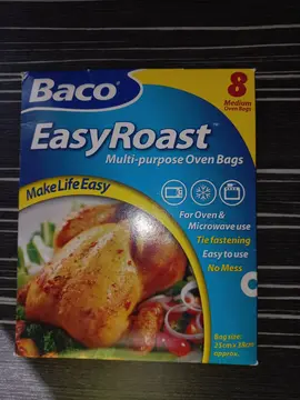 sac pour cuisson au four