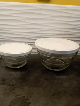 boîte en verre de conservation