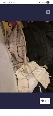 vetement femme tail m et sac