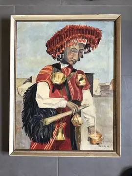 peintures à l'huile sur le thème du Maroc