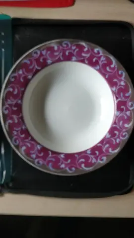 2 assiettes (dont une en porcelaine fine, compatible micro-onde)