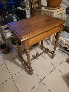 Petite console bois