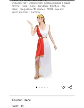 déguisement déesse Romaine