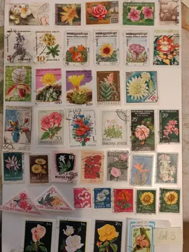 timbres fleurs 3