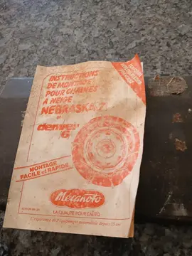 Donne chaînes NEIGE NEBRASKA 7 et DENVER 6 (MECANOTO) à Toulouges