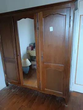 Armoire en bois plaqué