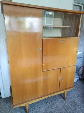 Secrétaire Armoire vintage années 70