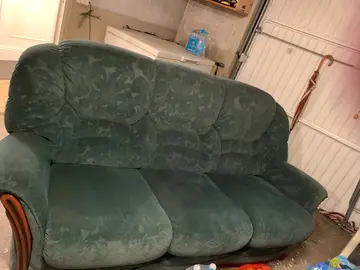 canapé, matelas, pied table