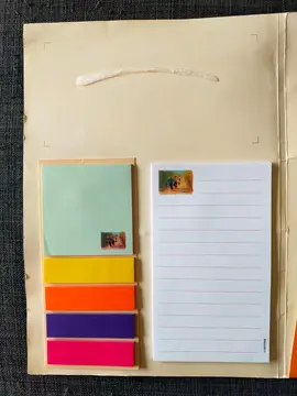 marque pages et bloc note neufs