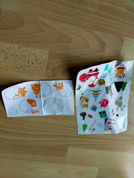 autocollants de Noël