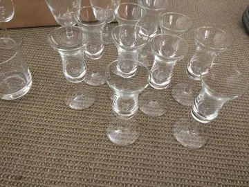 Lot de verres