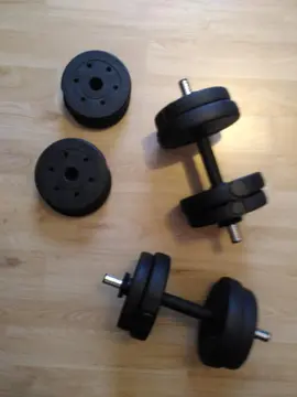 Haltères 2 x7.5/10 /12.5/15kg Yaheetech