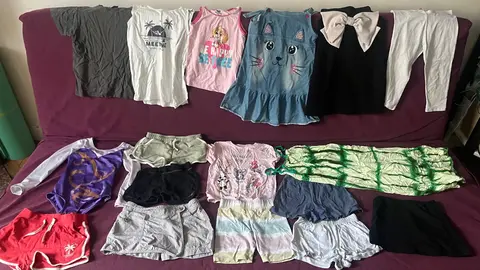 Lot vetements fille 6-8 ans