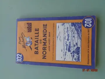 CARTE BATAILLE DE NORMANDIE