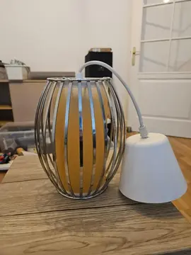 Suspension chromé 21cm de haut