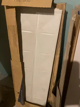 carrelage mural 20x60 gris clair 7 pièces