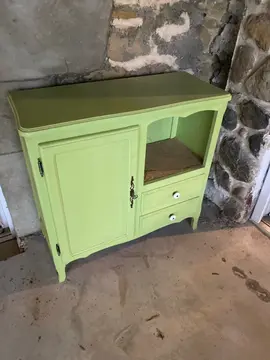 meuble porte + niche + 2 tiroirs