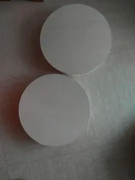 2 boites rondes en bois