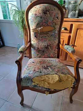 fauteuil à restaurer