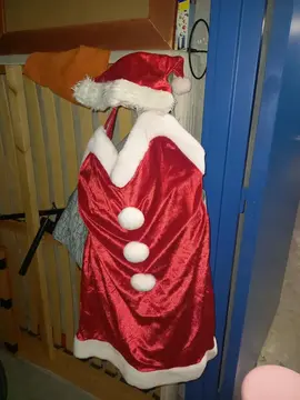 robe et bonnet Noël TS/M