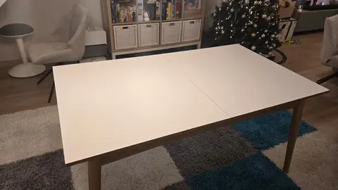 Table Maisons du Monde avec rallonge incluse