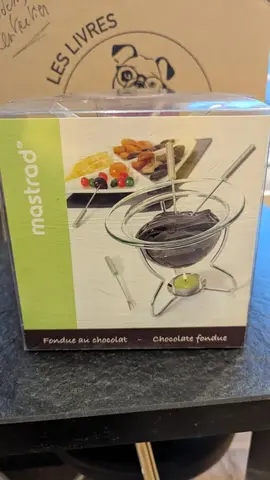 Fondue chocolat a la bougie