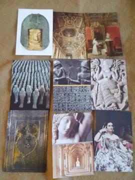 Cartes musée du Louvre