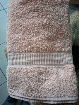 Grand drap de bain rose