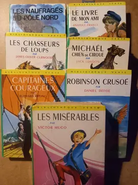 lot n°2. livres bibliothèque verte