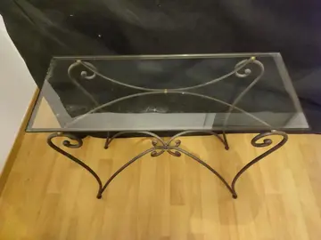 Ensemble table + miroir