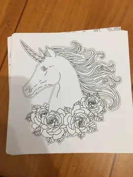 Lot de mandalas chevaux