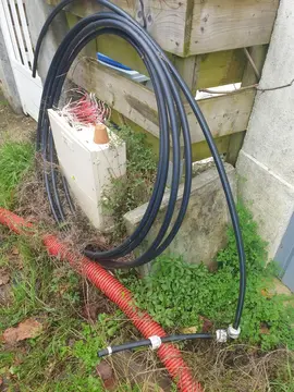 Tube d'alimentation PEHD pour eau