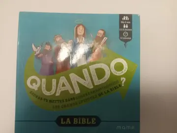 jeu de cartes de la Bible