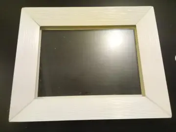 Cadre photo/art environ 18x25cm Blanc