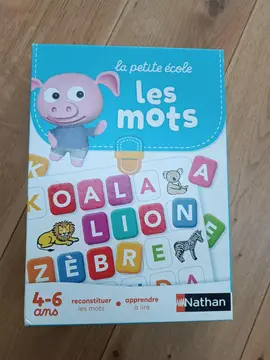 Jeu 4-6 ans "Les mots"