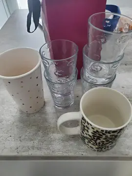verres et tasses