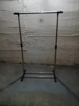 Portant vêtements sans roulette