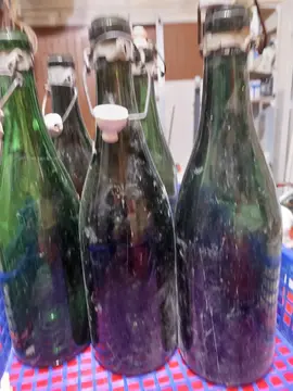 bouteilles anciennes