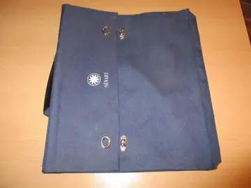 Porte document en toile