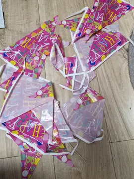 Grande banderoles happy birthday