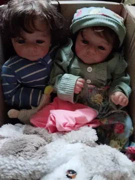 2 poupées style nouveau né