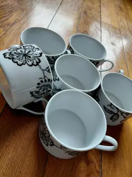 lot de 6 tasses à café