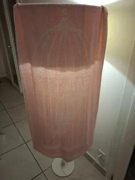 drap bain éponge marron