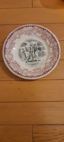 Assiette décorative murale