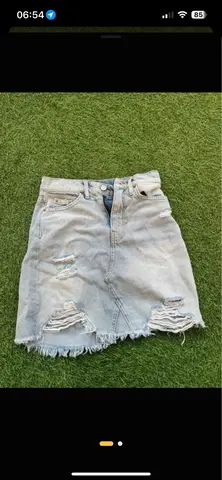 jupe en jeans H&M T34