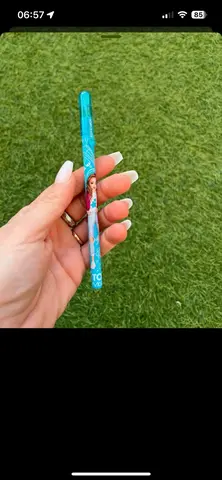 stylo paillettee fillette