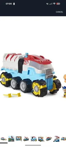 camion pat patrouille