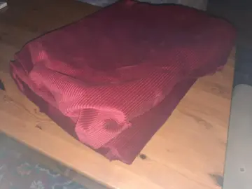 Tissus en velours rouge